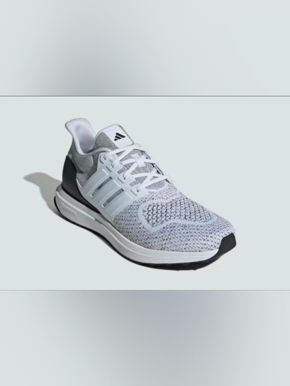 adidas White and Gray Men's Running Sneakers